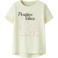 Name it T-skjorte - NkfVix - Pear Sorbet/Vibes - - 7-8 år (122-128) - T-skjorte