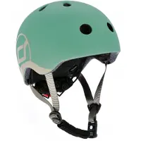 Scoot & Ride Sykkelhjelm - Forest - - 45-51 cm - Sykkelhjelm