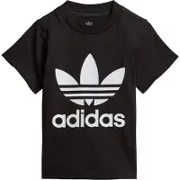 Adidas Originals T-skjorte - Trefoil - Svart m. Logo - - 68 - T-skjorte