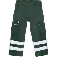 Minymo Arbeidsbukser - Jungle Green - - 5 år (110) - Bukser - bomull