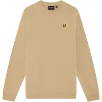 Lyle & Scott Collegegenser - Dark Sand - - 15-16 år (170-176) - Collegegenser
