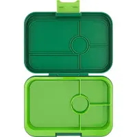 Yumbox Matboks m. 4 rom - Bento Tapas - 993 ml - Lime Green - - OneSize - Matboks