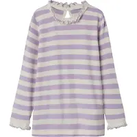 Name it Genser - NmfPrakula - Lavendula/Bright White - - 2 år (92) - Genser
