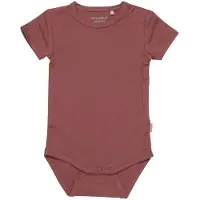 Minymo Body k/e - Bambus - Rose Brown - - 62 - Kortermet body