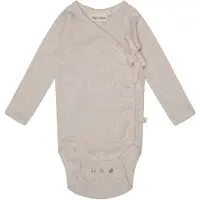 Thats Mine That's Mine Omslagsbody - Becca - Rib - Light Brown Melert - - 50 - Langermet Body