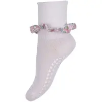 GoBabyGo Sokker med Antiskli - Bambus/Liberty - Off White - - 27/30 - Sokker