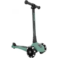 Scoot & Ride Highway Kick 3 - LED - Forest - - OneSize - Sparkehjul