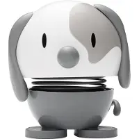 Hoptimist Dog - 6,9 cm - Cool Grey - - OneSize - Dekorasjon