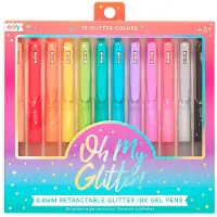 Ooly Glittergelpenner Oh My Glitter 12 farger