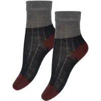 FUB Sokker - Ull - Rib - 2-pack - Dark Navy - - 19/21 - Sokker