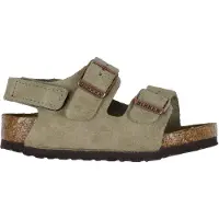 Birkenstock Sandaler - Milan HL Suede - Taupe - - 30 - Sandals