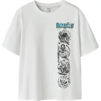 Name it T-skjorte - Noos - NkmMod - Bright White/Fortnite - - 9-10 år (134-140) - T-skjorte