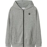 Name it Cardigan - Noos - Svette - NkmVimo - Grå Melert - - 7-8 år (122-128) - Cardigan
