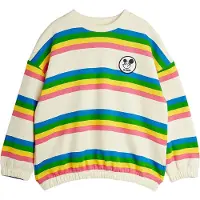 Mini Rodini Collegegenser - Ritzratz Stripe - Flerfarget - - 2-3 år (92-98) - Collegegenser
