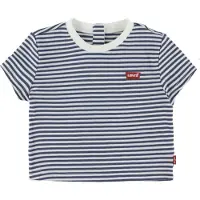 Levi's Striped Mini Batwing Tee True Navy (68 / 6 mnd)