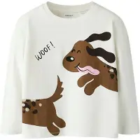 Name it Genser - NmfVelda - Cloud Danser/Happy Dog - - 6 år (116) - Genser