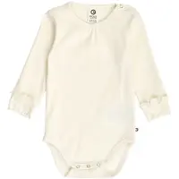 Müsli Body I/e - Rib - Cozy Meg - Tofu - - 1½ år (86) - Langermet Body