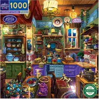 Eeboo Puslespill - 1000 Brikker - Midnight Kjøkken - - OneSize - Puslespill
