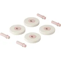Modu Skumhjul - 4-stk. - Sand Grey/Soft Rose - - OneSize - Tumledyr