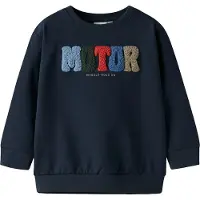 Name it Collegegenser - NmmBluke - Navy Blazer - - 3 år (98) - Collegegenser