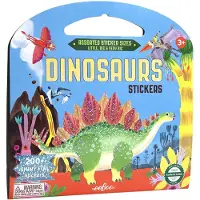Eeboo Klistremerkebok - 200+ Klistremerker - Dinosaurer - - OneSize - Klistremerker