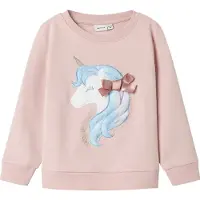Name it Collegegenser - NmfKisa - Polert Lilac - - 3 år (98) - Collegegenser