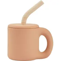 Liewood Kopp m. Sugerør - Jenna - Toscana Rose/Apple Blossom - - OneSize - Kopp