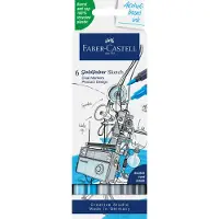 Faber-Castell Sketch Marker Gofa 6ct set prod. design