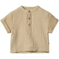 Wheat Skjorte - Muslin - Svend - Soft Sand - - 68 - Skjorte K/E