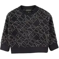 Emporio Armani Genser - Navy m. Broderi - - 10 år (140) - Genser
