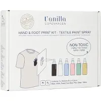 Vanilla Copenhagen Hånd- og fotavtrykk Sett - Tekstilspray - - OneSize - Kreativt leker