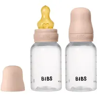 BIBS Babyflasker - 2-pack - 150 ml - PP/Latex - Blush - - OneSize - Babyflaske