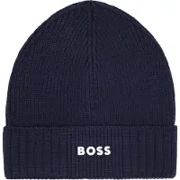 BOSS Lue - Strikk - Navy - - 52 cm - Lue