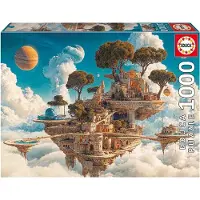 Educa Puslespill - 1000 Brikker - Kingdom Av Clouds - - OneSize - Puslespill