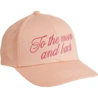 Mini Rodini Caps - Til månen - Rosa - - 52-54 cm - Caps