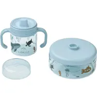 Liewood Spisesett - Beatrix - 2 Deler - Sea Skapning/Sandy - - OneSize - Spisesett