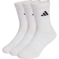 Adidas Sokker - 3-pack - Hvit m. Svart - - 22/24 - Sokker