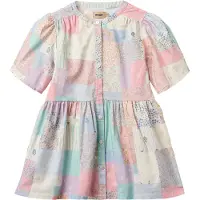 Wheat Kjole - Annabelle - Patchwork Blomster - - 4 år (104) - Kjole