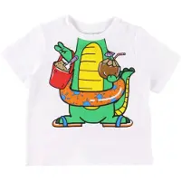 Stella McCartney Kids T-skjorte - Hvit m. Trykk - - 9 md - T-skjorte