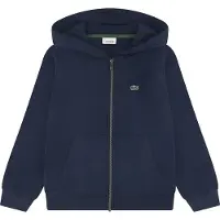 Lacoste Cardigan - LCB Core Fleece Hel glidelås - Marine - - 14 år (164) - Cardigan