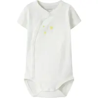 Name it Omslagsbody k/e - NbfVubie - Cloud Danser/Daisy - - 1 år (80) - Kortermet body