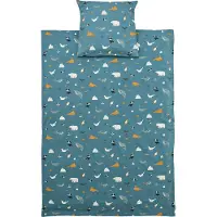 Liewood Sengetøy - Ingeborg - Junior - Arctic Sea/Ocean visning - - OneSize - Sengetøy - Junior
