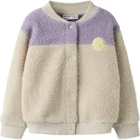 Name it Fleecejakke - NmfBalissea - Pimpstein Stone - - 2 år (92) - Fleecejakke