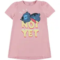 Name it Nattkjole - NmfAsta - Stitch - Cameo Rosa - - 2 år (92) - Nattkjole