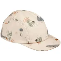 Liewood Caps - Rory Trykt Cap - Sea Skapning/Sandy - - 9-12 md - Caps