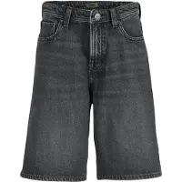 Jack & Jones Alex Shorts Baggy Fit Black Denim (140 / 10 år)