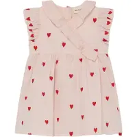 Minymo Kjole - Bomullspoplin - Peach Blush - - 74 - Kjole