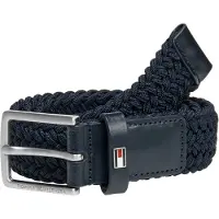 Tommy Hilfiger Belte - Flettet - Space Blue - - L/XL - Belte