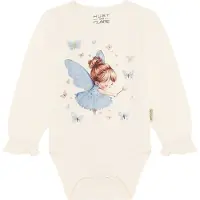 Hust and Claire Britt Baby Fairy Langermet Genser Ivory (74 / 9 mnd)