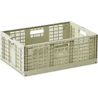 Modu Sammenleggbar boks - 60x40x22 cm - Dusty Green - - OneSize - Sammenleggbar boks